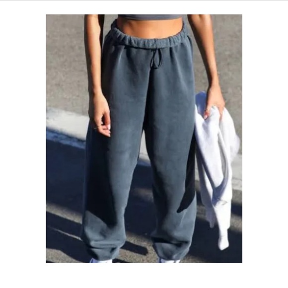 Joah Brown Navy Sweatpants - Picture 1 of 2